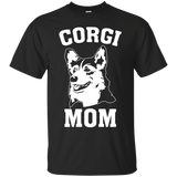 Corgi Mom T Shirt_black=