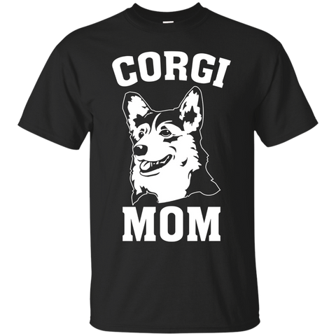 Corgi Mom T Shirt_black=