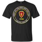 25th Infantry Division Veteran - Gray Hair Tshirt_black