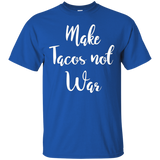 Womens Make Tacos Not War T-Shirt_Black