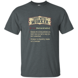Sheet Metal Worker Sarcastic Dictionary T-Shirt_Black