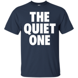 The Quiet One Funny Gift For Funny Family Matching Shirts_Black