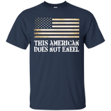 I Don't Kneel During The Anthem Usa Flag T-shirt_black