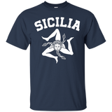 Sicilian Trinacria - Sicilia Pride T-Shirt_Black