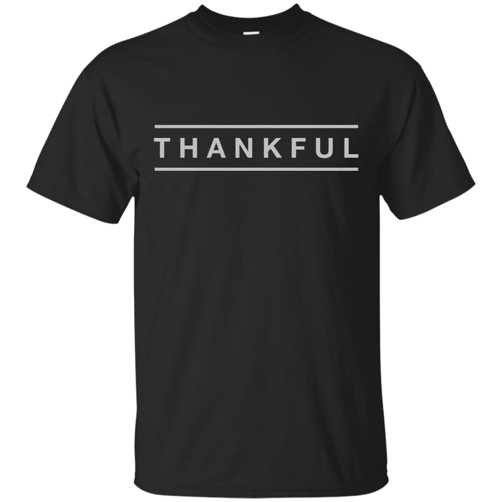 Thankful (2) Tee Shirt_Black