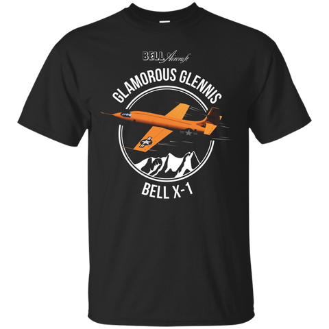 Bell X-1 Supersonic Aircraft Sound Barrier Anniversary Shirt_black=