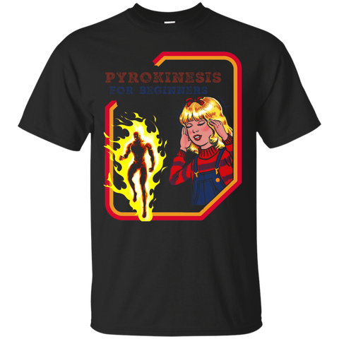 Pyrokinesis for Beginners TShirt_Black