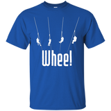 Whee Zip Lining Graphic T-shirt For Zipline Fans_black=