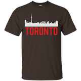 Toronto Skyline Ontario City Canada Proud Canadian T-Shirt_Black