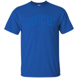 Nantucket Massachusetts Vintage City T-Shirt_Navy