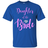 Daughter Of The Bride T Shirt Diamond Pink_black=