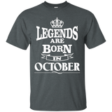 C485 Legends Are Born In October Tshirt Workout Gym Mma Wh_black=