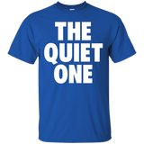 The Quiet One Funny Gift For Funny Family Matching Shirts_Black