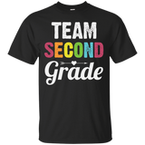 Team 2nd Second Grade Teacher Shirt_Black