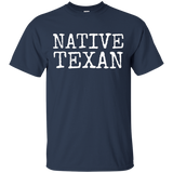 Native Texan Shirt - Texas Houston Dallas - San Antonio Tee_Black