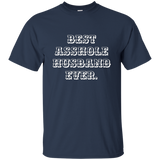 Best Asshole Husband Ever Tees Gift_black=