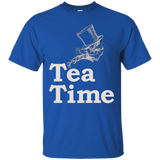 Tea Time With The Mad Hatter T-Shirt_Black