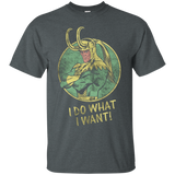 Loki I Do What I Want Faded Attitude Graphic