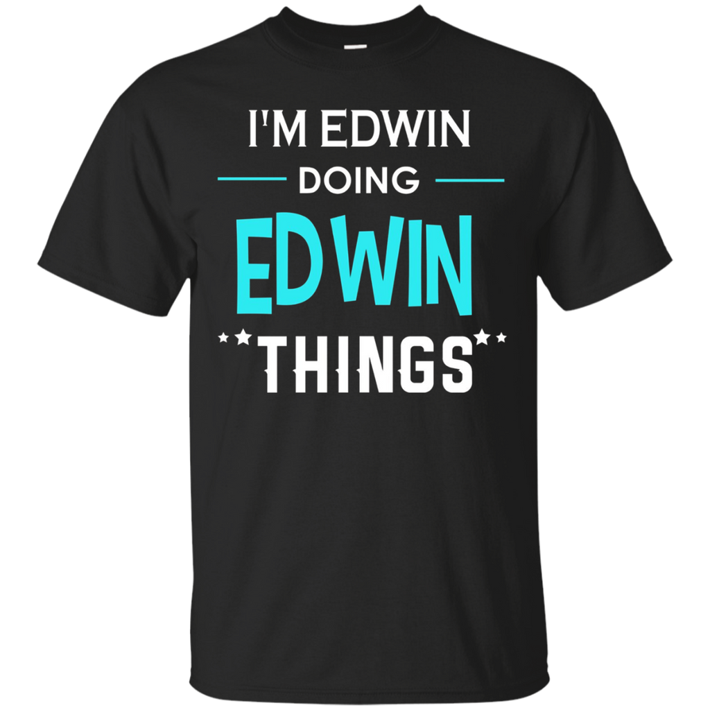 I'm Ethan Doing Ethan Things Funny First Name T-shirt_black=