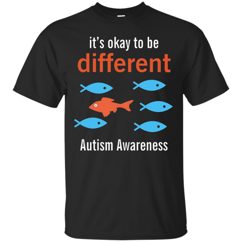 It's Okay To Be Different Autism Awareness T-shirt