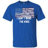 I Don't Bend The Knee - National Anthem T-shirt_black