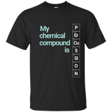 Percussion Band Geek T-Shirt My chemical compound is tee_Navy