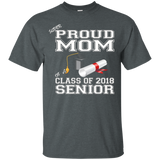 Womens Super Proud Mom Of A Class Of 2018 Senior T-Shirt_Black