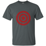Red Target Bulls Eye T-Shirt_Black