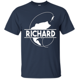 Richard Fishing Name Pocket T-shirt First Name Monogram_black=