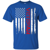 American Veteran Flag T-shirt_black