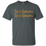 This Is Halloween Shirt - Nightmare Funny Halloween Shirt_black=