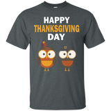 Happy Thanksgiving Day T Shirt_black