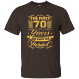 The First 70 Years Of Childhood Are Always The Hardest Shirt_Black