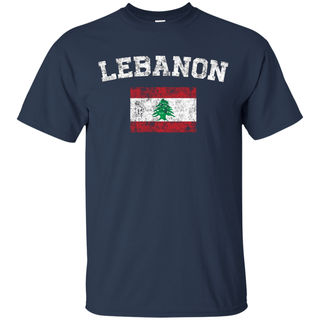 Lebanese Flag Shirt - Vintage Lebanon
