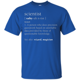 Scientist Definition Shirt, Funny Cute Science Nerd Gift_Black