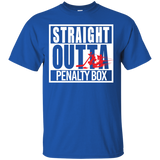 Straight Outta Penalty Box T-shirt Cool Hockey Boy Girl Gift=