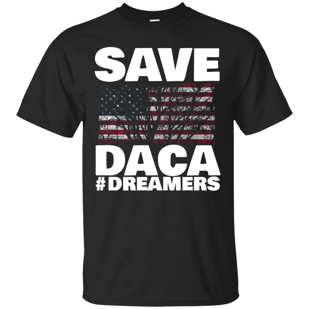 Save Daca Support Dreamers Anti Trump T-Shirt_Black