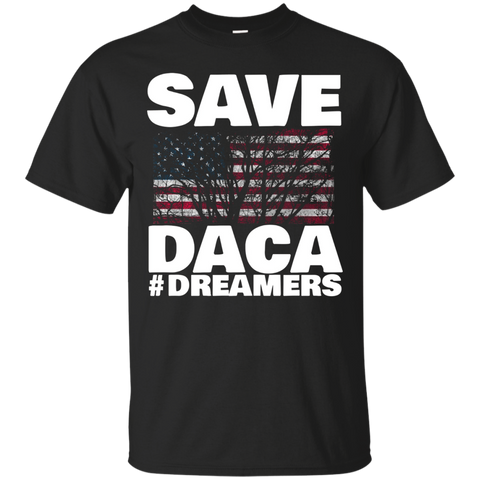 Save Daca Support Dreamers Anti Trump T-Shirt_Black