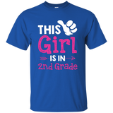 This Girl Is In 2nd Grade T-shirt Students Girl School_Black