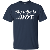 My Wife is psycHOTic T-shirts Gifts for Husbands_Black