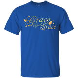 Grace Upon Grace Christian Bible Thanksgiving Fall Shirt_black