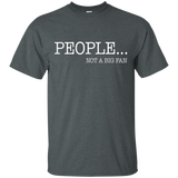 People Not a Big Fan T-Shirt - I Hate All Humans Shirt_Black