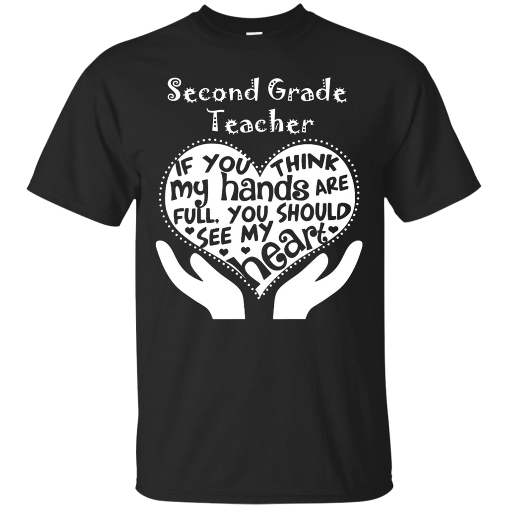 Second Grade Teacher Shirts - 2nd grade teacher T-Shirt_Black