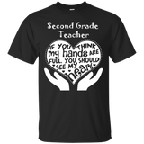 Second Grade Teacher Shirts - 2nd grade teacher T-Shirt_Black