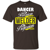 Dancer By Passion Welder By Profession T Shirt_black