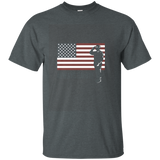 Always Salute Flag T-shirt_asphalt