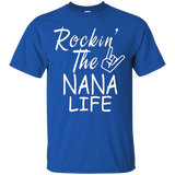 rockin the nana life shirt_Black