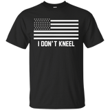 I Don't Kneel - National Anthem T-shirt_black