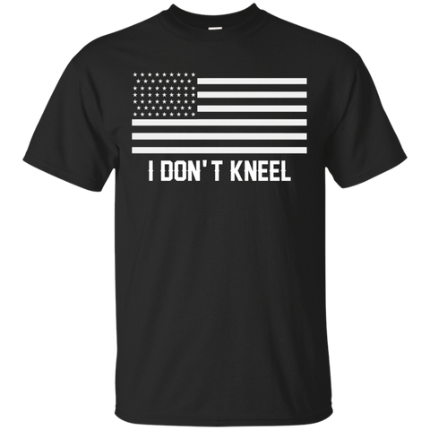 I Don't Kneel - National Anthem T-shirt_black