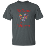 The Chicken Whisperer Funny Farmer Farming Colorful T-Shirt_Black